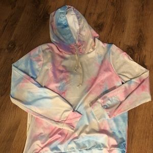 Tye die pants and sweater